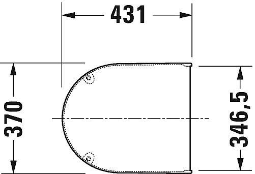 Duravit Starck3 0063890000 wc sedátko