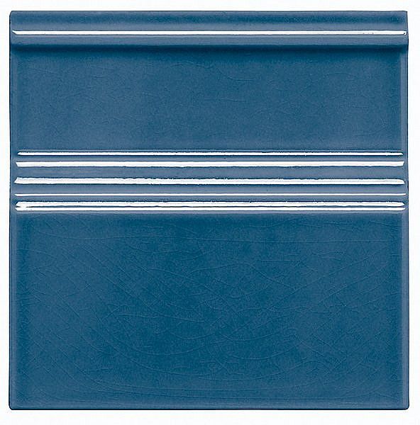 MODERNISTA Rodápie Clasico C/C Azul Oscuro 15x15,  ADMO5206