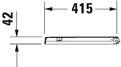 Duravit Starck3 0063890000 wc sedátko