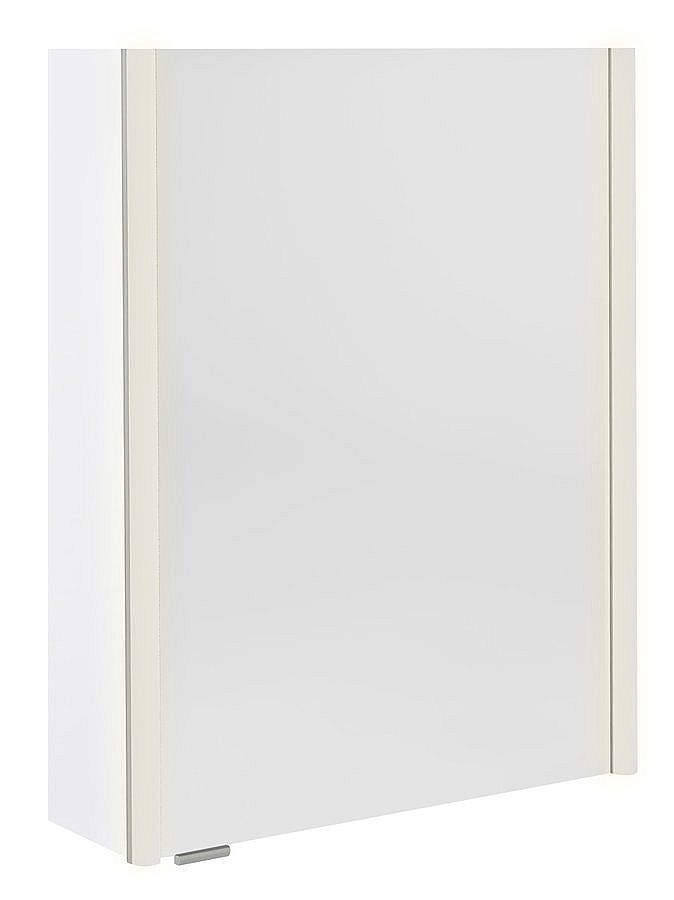 SAPHO ALIX galerka s LED osvětlením 56x70x17,5cm, levá/pravá, bílá,  AX156-0030