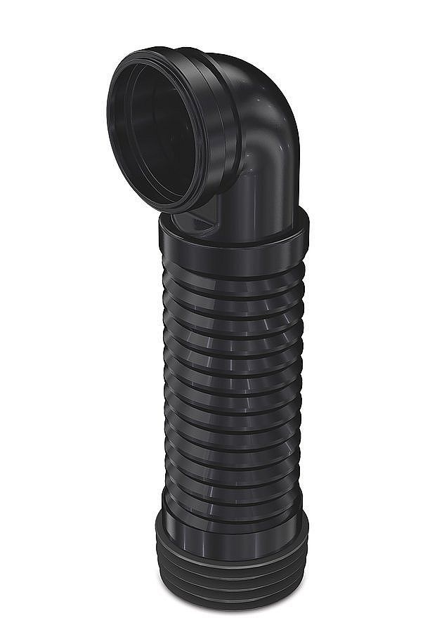 Flexi dopojení s kolenem 90° pro závěsné WC, 205-370mm,  159.320.0