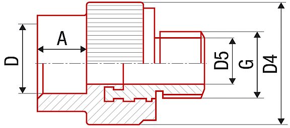 PPR zástřik vnitřní 63x2