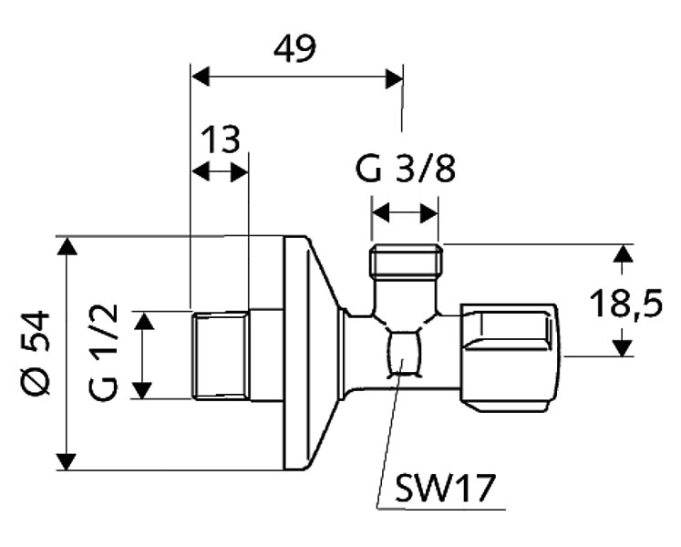 Schell Comfort 052120699 roháček 1/2