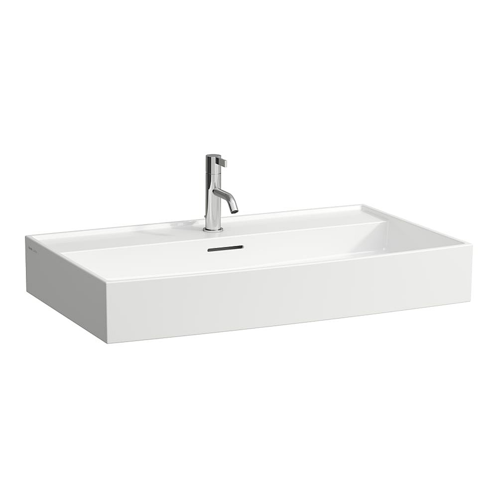 VZOREK LAUFEN Kartell H8103364001041 umyvadlo 80x46cm, s otvorem pro baterii, bílá/LCC