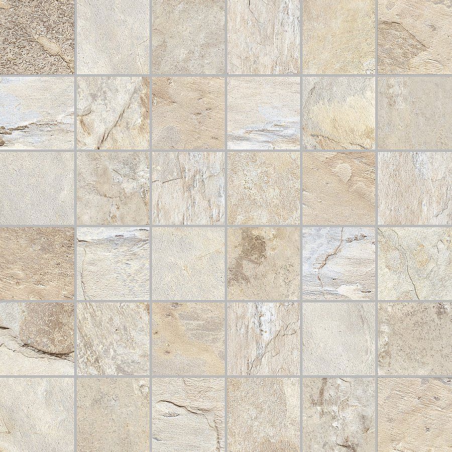 GAYAFORES ARDESIA Mosaico Almond 30x30,  ARD021