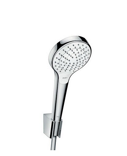 Hansgrohe Croma Select 26421400 set hadice a sprchové hlavice se 3 funkcemi s průměrem 11 cm