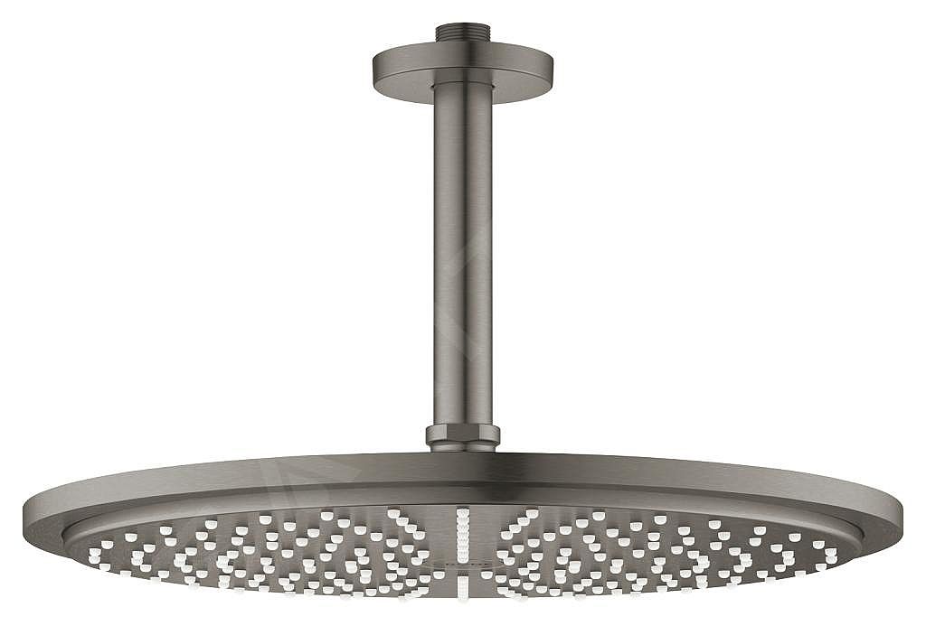 Grohe Rainshower Cosmopolitan 310 26067AL0 hlavová sprcha set stropní 142 mm, 1 proud, kartáčovaný Hard Graphite