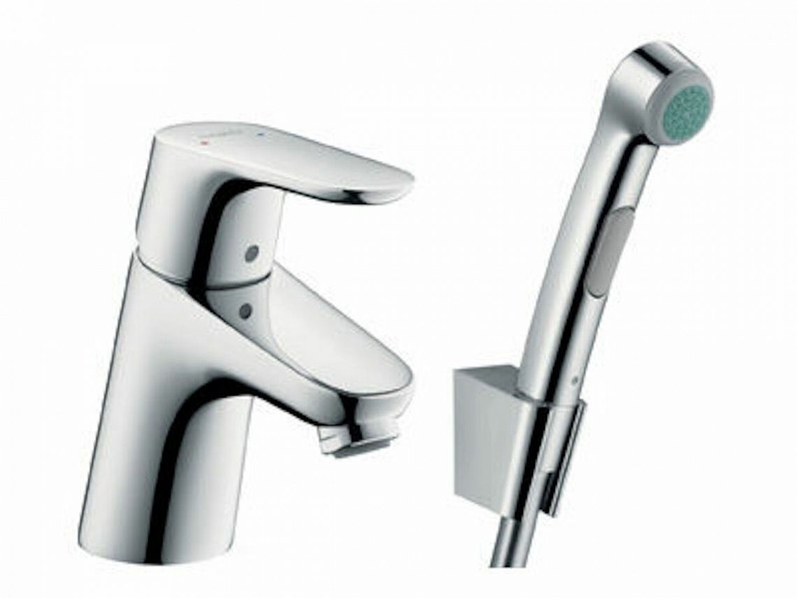 Hansgrohe Focus 31926000 baterie umyvadlová s ruční sprškou Bidette