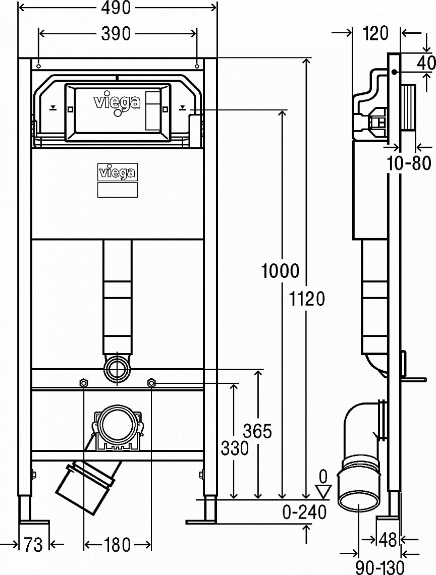 Viega Prevista DRY 771973 1120x490 WC sádromodul