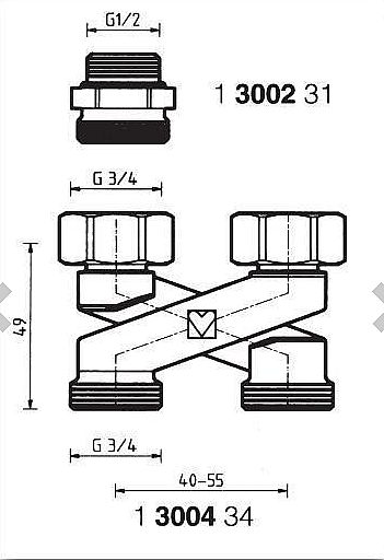 HERZ 1300434 křížení sada