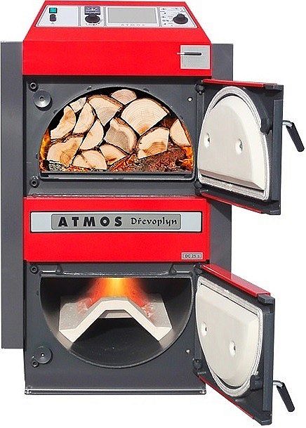 ATMOS kotel DC 30 SX s přípravou na pelety