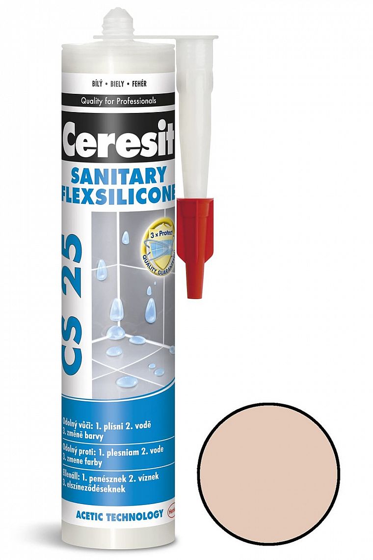 Ceresit CS 25 silikon bahama 280ml, 2907298