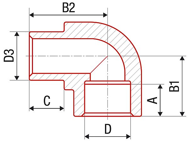 PPR koleno vnitřní/vnější 25/87 204025