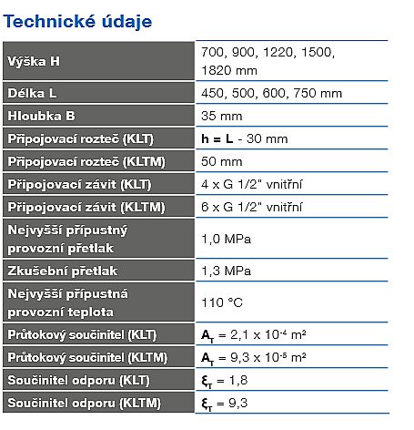 Korado KORALUX LINEAR COMFORT-M KLTM 1820/750 CODE 35 - silber