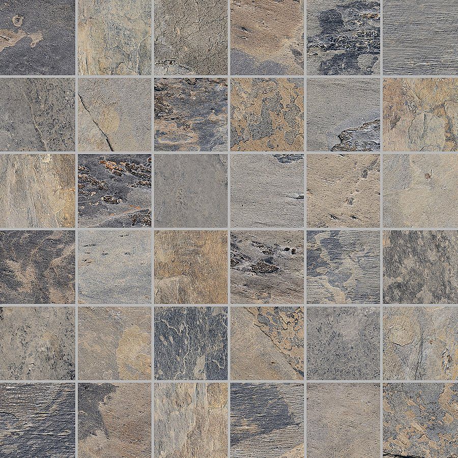 GAYAFORES ARDESIA Mosaico Gris 30x30,  ARD022