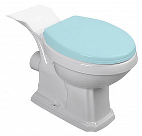 SAPHO AQUALINE ANTIK WC kombi mísa, bílá, AK107-432