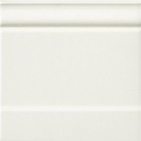 GRAZIA AMARCORD Zoccolo Bianco Matt 20x20,  ZOE1