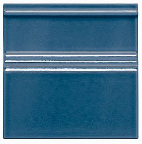 MODERNISTA Rodápie Clasico C/C Azul Oscuro 15x15,  ADMO5206