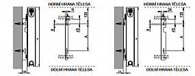 Korado Z-U524 konzola stěnová dvojitá