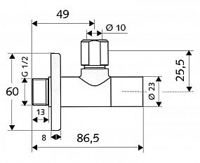 Schell Stile 053760699 roháček 1/2