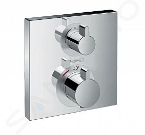 Hansgrohe  Ecostat Square 15712000 termostatická podomítková baterie chrom