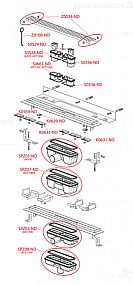 Alcadrain APZ4 1150 podlahový žlab