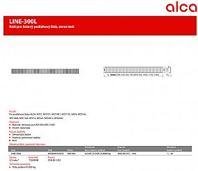 Alcadrain APZ13 750 DOUBLE9 žlab