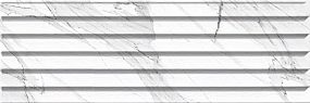 SAPHO CARRARA obklad Relieve Stripe Blanco Brillo G 20x60 (1,44m2),  CAR002