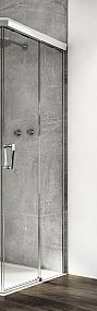 SANSWISS Ronal CADURA CAE2D0905007 jednodílné posuvné dveře s pevnou stěnou v rovině - pravé / 1 strana rohového vstupu
