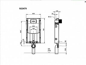 Villeroy ViConnect 92247900 konstrukce