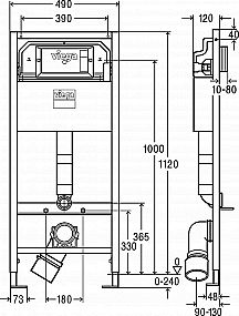 Viega Prevista DRY 771973 1120x490 WC sádromodul