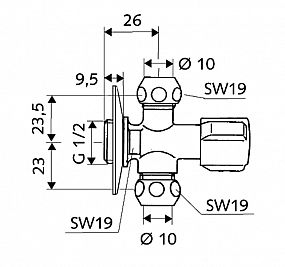 Schell Comfort 04991 roháček 1/2