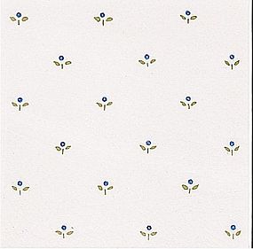 MODERNISTA Decorado Mimosa PB Azul C/C B 15x15 (1,4773m2),  ADMO6009