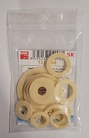 Těsnění T2/4908 sada - plastových těsnících kroužků; 42 ks různé velikosti