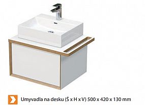 INTEDOOOR OXO Multi skříň 60 1Z s UM na desku,výřez na ručník vpravo, bez OALU, OXO MULTI 60 1Z KDP